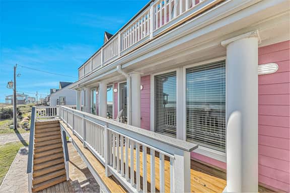 Pink Lady by the Sea